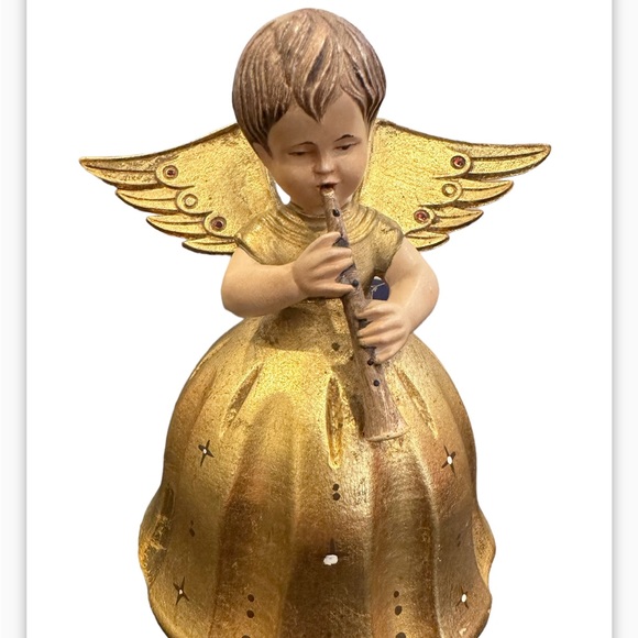 reuge Holiday Reuge Vintage Toriart Music Box Angel Playing Music